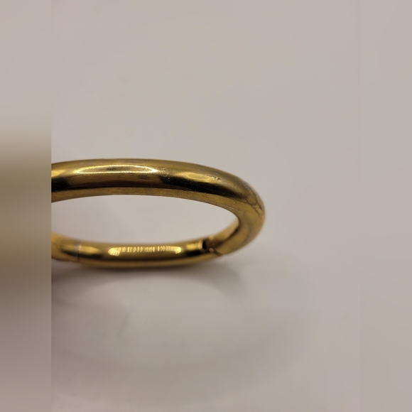 J. Crew Gold Tone Bangle Set Of 3 - Picture 3 of 6